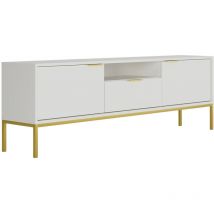 Petits-meubles - TV-Möbel Seattle , Weiß, 175cm