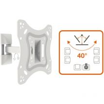 Tv -Regal 28-42 mit einstellbarem Arm - Weiß 451059