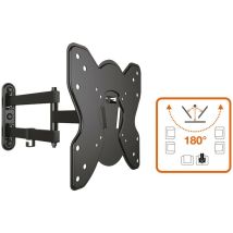 Tv -Regal 28-42 mit verstellbarem verstärktem Arm - Black 451063