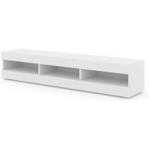 Salone Srl - TV-Schrank manta 160 cm hängend oder stehend weiß matt
