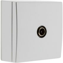 Antennensteckdose tv Ø9,52mm - Silver - Bel'Vue