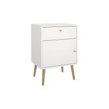 Furniture To Go - Tvilum Bodo Comodino 1 Anta 1 Cassetto