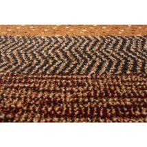 Rug Woodstock Dark Multi Stripe 80x150cm Carpet Small Rugs - Multicoloured