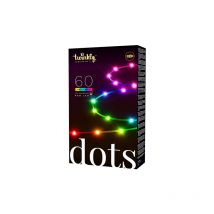 Twinkly - Dots – Guirlande Lumineux Flexible Contrôlé par une Application avec 60 LEDs rgb - 3 Mètres.