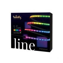 Twinkly - line starter kit IP20 Schwarzes Band 1,5m 90 mehrfarbige RGB-LEDs