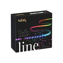 Line Erweiterungsband weiß 1,5m 90 mehrfarbige RGB-LEDs - Twinkly