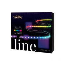 Twinkly - line Verlängerung schwarzes Band 1,5m 90 mehrfarbige RGB-LEDs