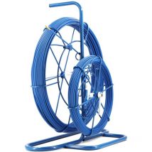 Milnov - TwinPro 2 en 1 compact Aiguille 6 mm 80 m + 4.5 mm 60 m sur moyen dévidoir double sans roulettes