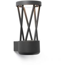 Twist Lampada Da Parete Grigio Scuro 10W 3000K Marca Faro