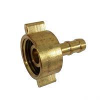 Twist w/flexible support laiton 1/2 x 10 mm.