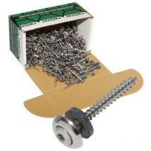Sanundo - Twistec Spenglerschraube 3tlg Tx20 Edelstahl A2 4,5x65mm Vpe 100 Stück