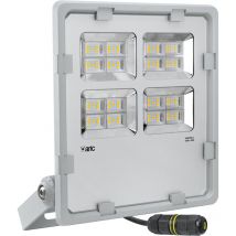 Aric - twister 3 Proj. Ext. IP65 IK08 gris 90° led intégré 150W 4000K 19500lm 50975