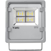 Twister 3 Proj. Ext. IP65 IK08 gris 90° led intégré 45W 3000K 5400lm Aric 50835