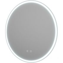 Wholesale Domestic - Typhon 600mm Round Illuminated led Mirror with Demister - Chrome