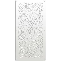 Typhoon - Pannello In Pvc Traforato - Parasole - Misura: 47x94 Cm - Colore: Bianco
