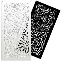 Signorbit - typhoon - Pannello in pvc traforato - Parasole - Misura: 50x150 cm - Colore: nero