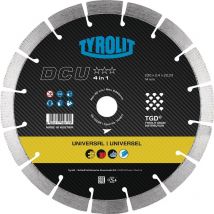 Tyrolit - Diamanttrennscheibe Premium dcu D.230mm Bohr.22,23mm tgd Technologie 14mm