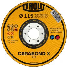 Schruppscheibe Cerabond X230x4mm Ca24q-bfk - Tyrolit