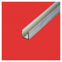 Profile u aluminium 40x40 Epaisseur en mm - 4 mm, Longueur en metre - 0.5 metre, Sections en mm - 40 x 40 mm