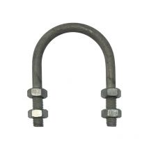 Graphskill - U-Bolt M20 x65mm Thread, 230mm Inside Diam, 265mm Inside Height Galvanised
