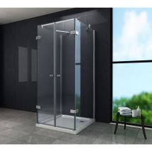 U-duschkabine Avilo 90 X 90 X 195 Cm