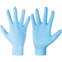 Uvex - Disposable Gloves, Blue, Nitrile, Powder Free, Textured, Size s, Pack of 10 - Blue