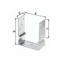 GAH - U-Pfostenträger ETA-10/0210 101x150x100x60mm feuerverzinkt zum Aufschrauben