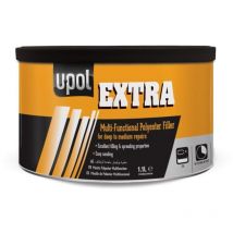U-POL Extra Body Filler Smooth Light Grey 1.1L Tin