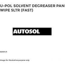 Autosol U-Pol Solvent Degreaser Panel Wipe 5L (Fast)