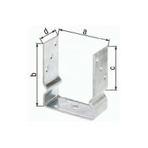 GAH - Base de poste en u ETA-10/0210 71x150x100x60mm tzn para inscripción