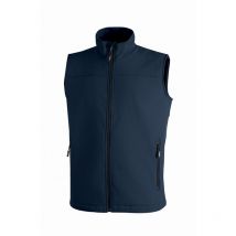 Veste de travail sans manches DUBLINO - Bleu Lot de 10 - 2XL