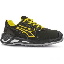 U-power - Krug S3 Src Ci Esd Sicherheitshalbschuhe - 45 Eu - Schwarz / Gelb