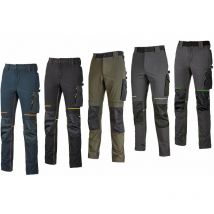 Pantaloni da lavoro U-Power Atom U-4 stretch-Blu-S - Bleu -