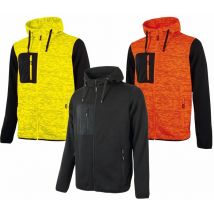 Sweat U-Power Rainbow avec capuche - M - Orange