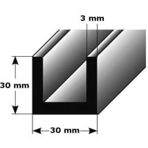 Auer - U-profil 'belmonte' Als Montageprofil / Bauprofil, Aus Aluminium-1000-30 Mm