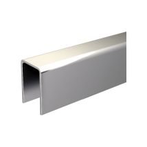 Schiene aus verzinktem Stahl - 25x17 - U-Profil - 1109/300 - Mantion