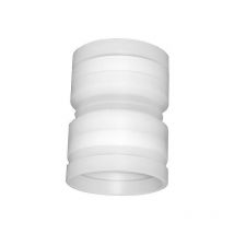 Ubbink - 330082 - Adaptater flexible pipe 83 to 80 - male - PPtl - white