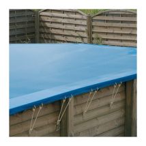 Bâche hivernage piscine rectangulaire Ubbink 500 x 1100 cm