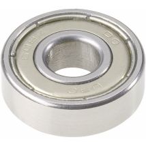 608 2RS Rillenkugellager radial Bohrungs-Ø 8 mm Außen-Durchmesser 22 mm Drehzahl (max.) - Ubc Bearing