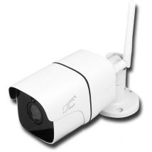 LTC - berwachungskamera bullet weiß IP66 ptz WiFi & lan 4Mpix 85LED 4IR 3,6mm Objektiv (IR-Sperrfilter) DC12V Modell