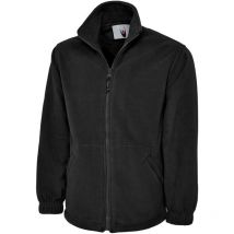 UC604 Fleece - Black- (4XL) - Uneek