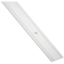 Bergangsprofil Cross 1000 x 30 x 2 mm gelocht aus Aluminium silber eloxiert