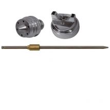 Ricambio ugello ago cappello Asturo originale per aerografo H-827 ugello ø 1,4 mm