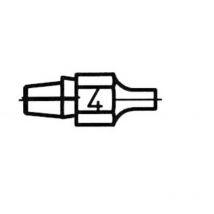 Ugello di aspirazione Weller dx 114 T0051314499 Dimensione punta 1.8 mm Lunghezza punte 23 mm Contenuto 1 pz.