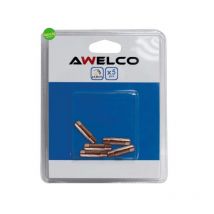 Ugello punta per saldatore Awelco m6x25 ø 0,6 mm 5 pz
