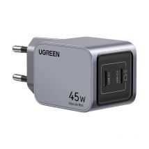 Nexode Pro 45W Dual usb-c GaN Chargeur rapide eu gris (35008) - Ugreen