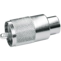 100024336 100024336 Uhf-steckverbinder Stecker, Gerade 50 Ω 1 St. - Telegärtner