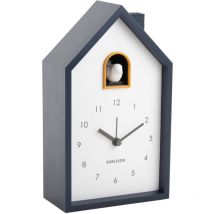 Moderne Kuckucksuhr – charmantes Design – 12 x 20 x 6 cm – analoges Zifferblatt – hohe Materialqualität – batteriebetrieben