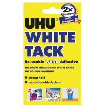 UHU 42196 White Tack Handy (Pack-12)