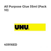 UHU - All Purpose Glue 35ml (Pack 10)